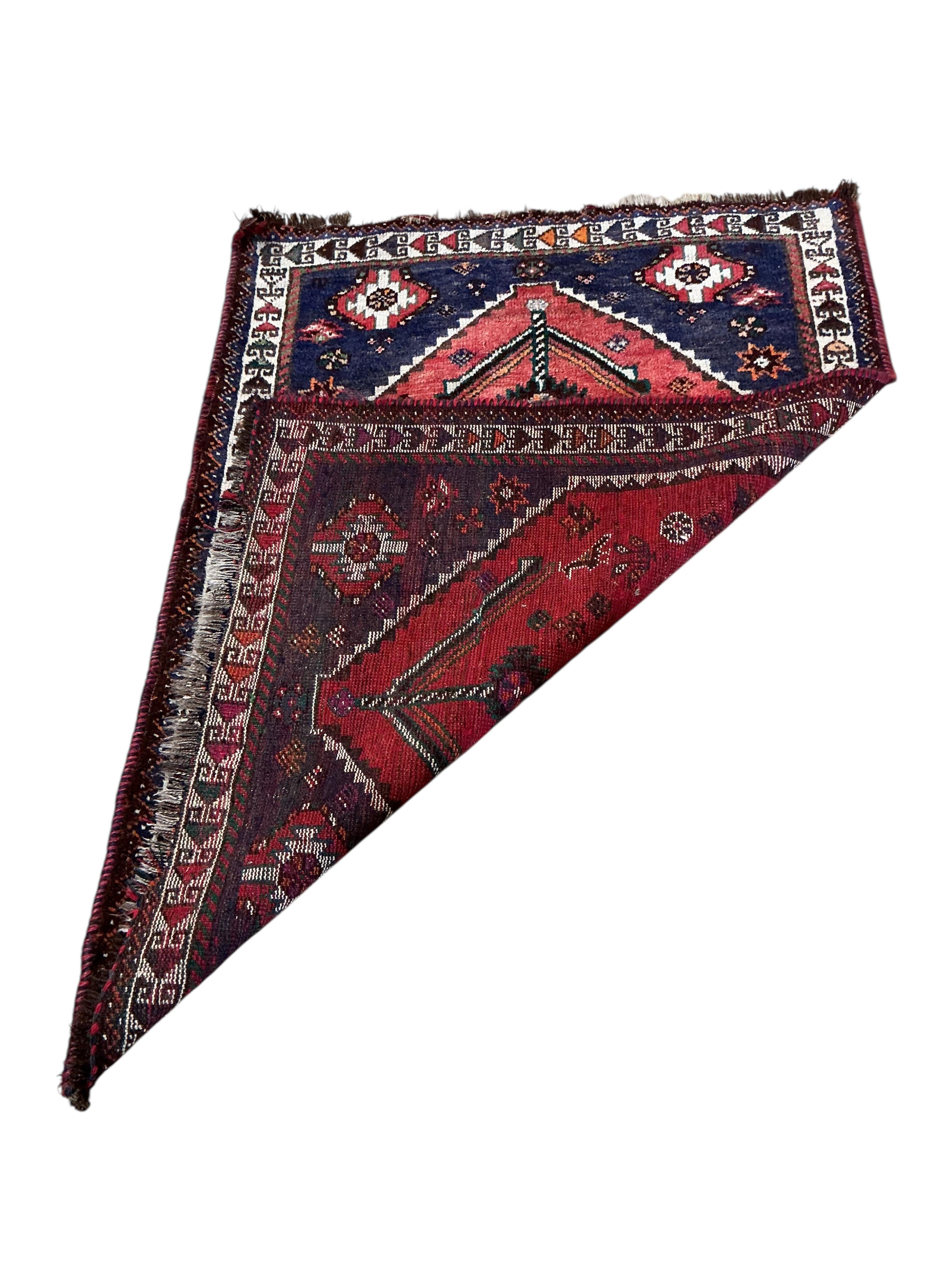 A Belouch rug, a Bokhara mat and a Caucasian style rug, largest 230 x 147cm